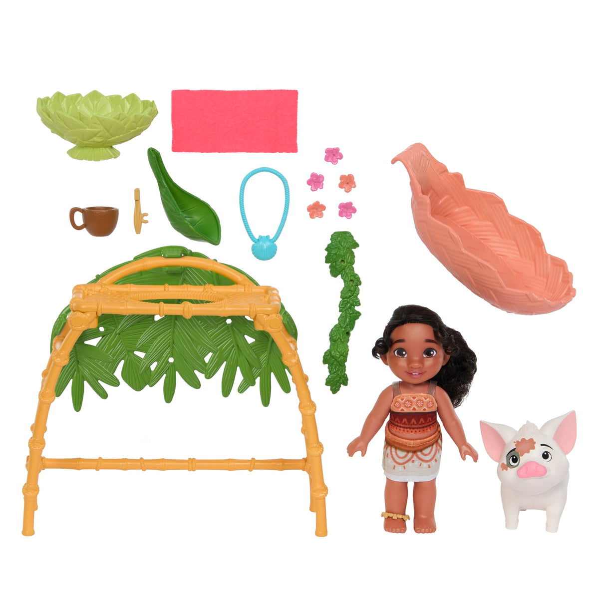 Moana 2 Set de Juego Simea y Pua Diversión a la Hora del Baño