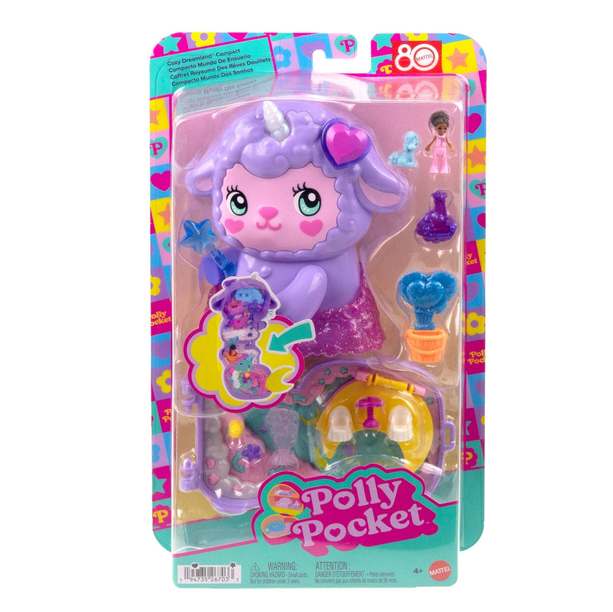 Polly Pocket Set de Juego Compacto Mundo de Ensueño