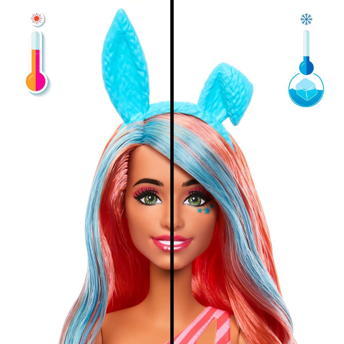 Barbie Pop Reveal Muñeca Serie de Animalitos Cerdito