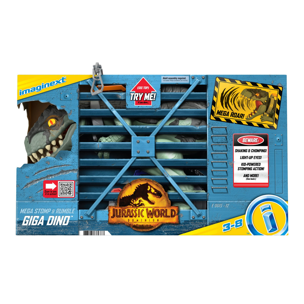 Imaginext  Jurassic World MEGA Stomp & Rumble Giga Dino