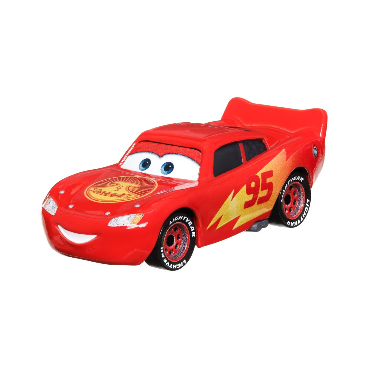 Cars de Disney y Pixar Diecast Vehículo de Juguete Rayo McQueen Viajero