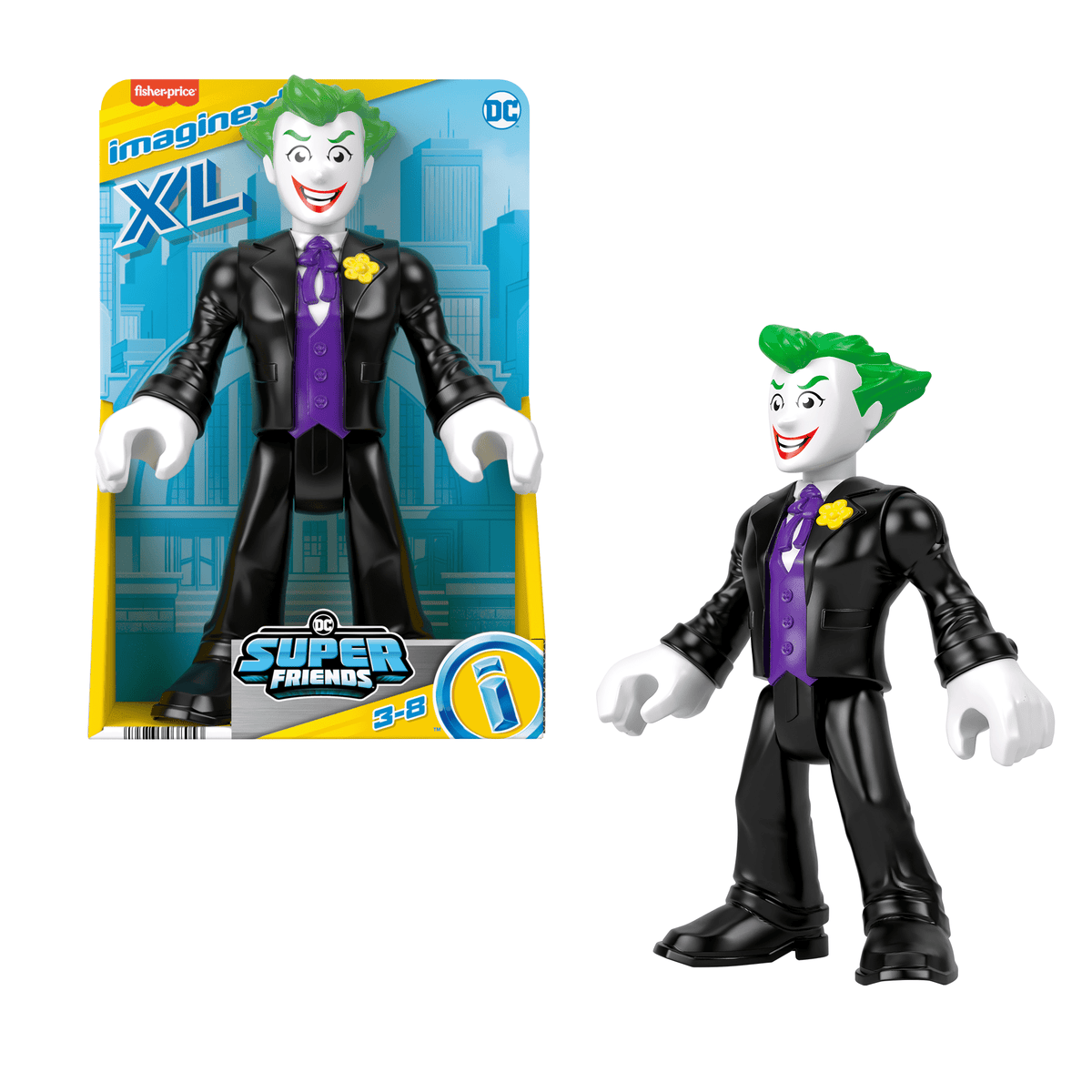 Imaginext  Dc Super Friends  Figurine  25,4Cm  Le Jokerxl
